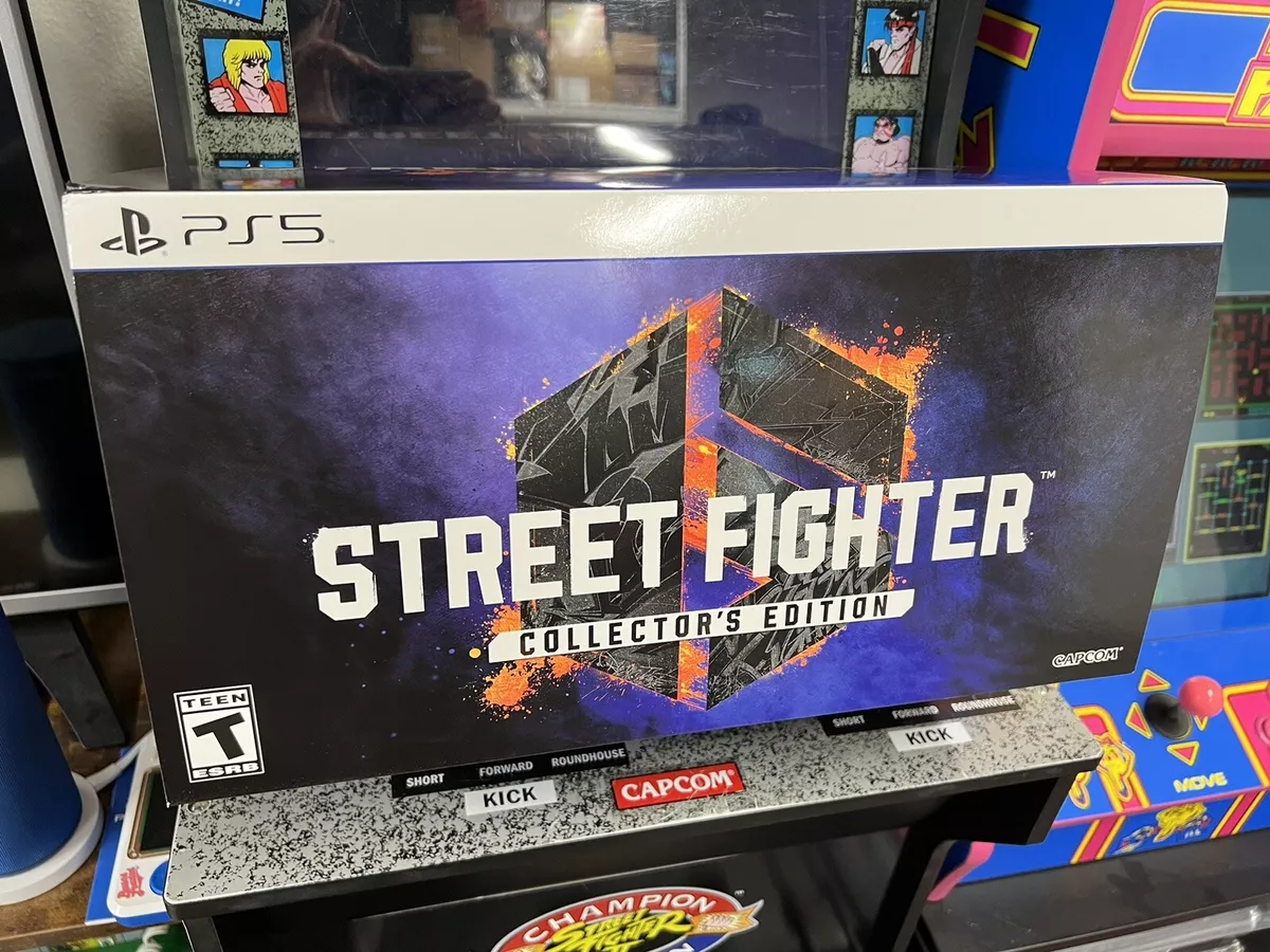 2023 PS5 Street Fighter 6 Collector's Edition Playstation 5 NEW SEALED  In-Hand!, street fighter playstation 5