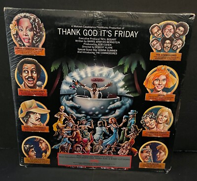 sealed 3 disc THANK GOD IT'S FRIDAY 1978 ost Donna Summers