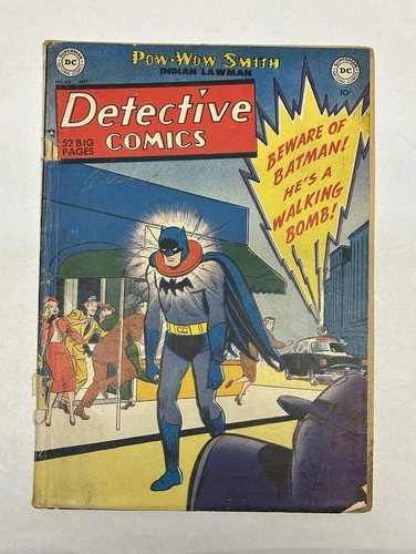 Detective Comics #163 (1950) Golden Age Batman Comic Raw • DC Vintage Classic