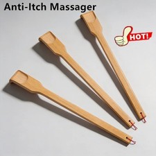 1/2/3pc Natural Bamboo Back Scratcher Long Reach Pick Itch Relief Tool Portable