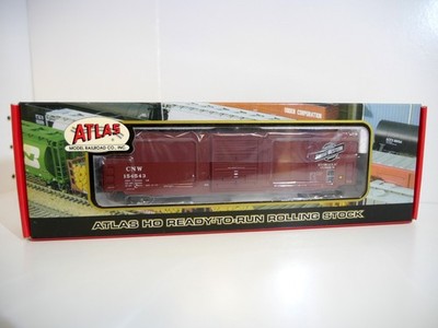 Atlas Ho #1338-1 - 50' Precision Design Box Car Chicago & North Western - NEW