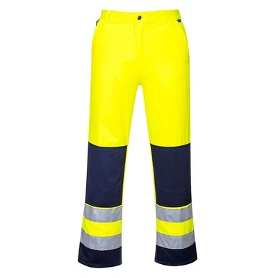 TX71 Pantalon Haute-Visibilité Séville Jaune/Marine, S - Photo 1/4