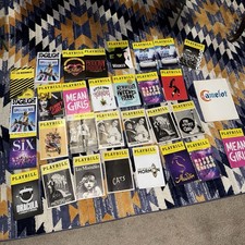 Huge Lot of Playbill Magazines Broadway New York Multiple Decades Cats Wicked