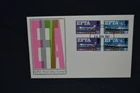 GB first day cover 1967 EFTA with both phosphor + ordinary on same cover