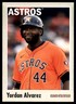 Yordan Alvarez 2024 Topps Archives #192 Astros MLB READ FREE SHIP AutographDen