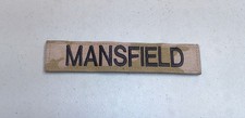 US Army Multicam OCP Camouflage Combat Uniform Name Tape Patch "MANSFIELD"