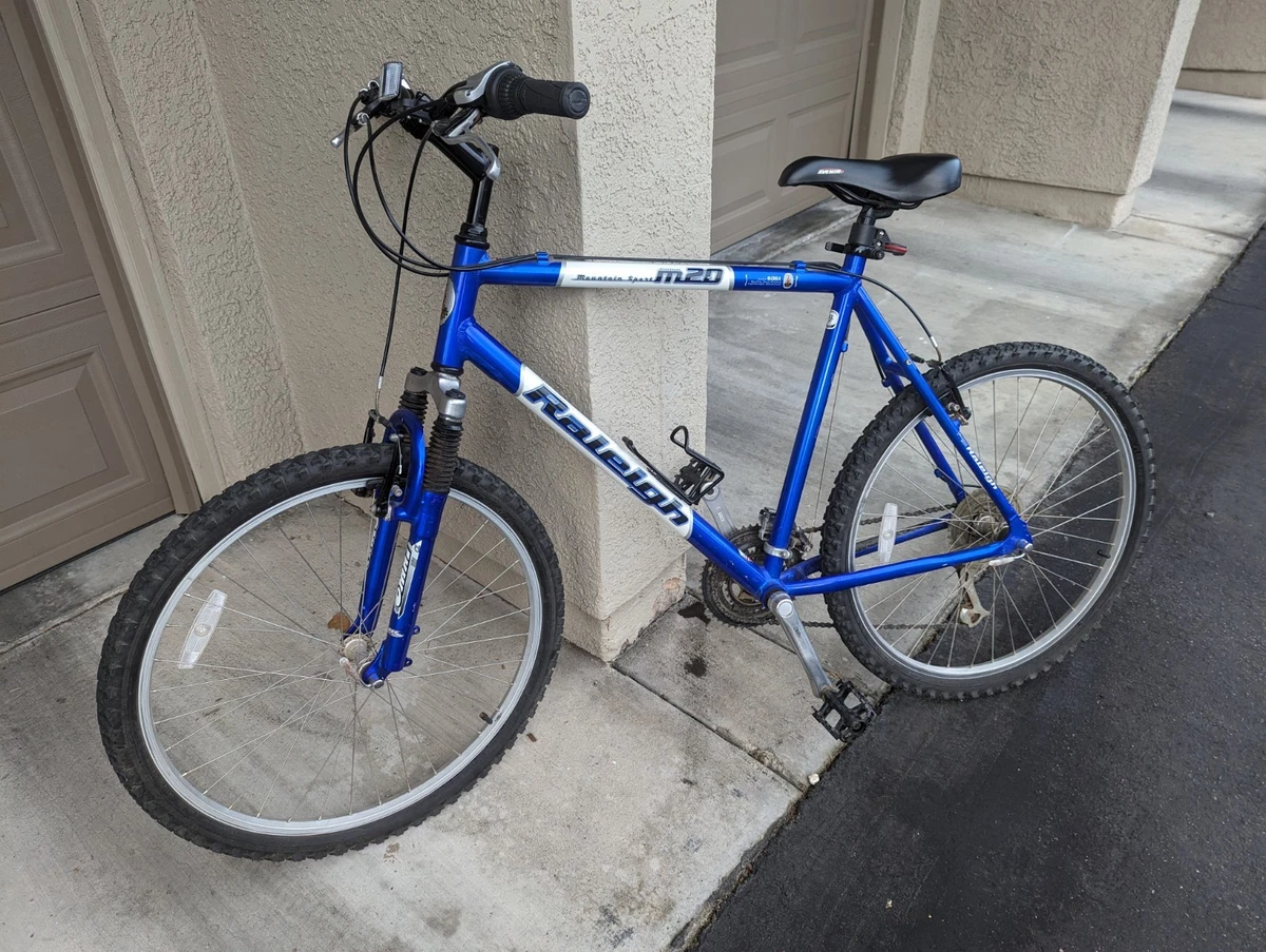 Raleigh Mountain Bike Blue Bikes for sale | eBay