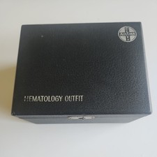 ANTIQUE MEDICAL CLAY-ADAMS HEMATOLOGY OUTFIT Medical School 