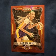 Cameron Brink [Red Prizm] #83 2026 Panini WNBA Prizm Los Angeles Sparks /299