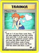 Misty's Wish Unlimited Rare Gym Challenge 108/132 NM on eBay