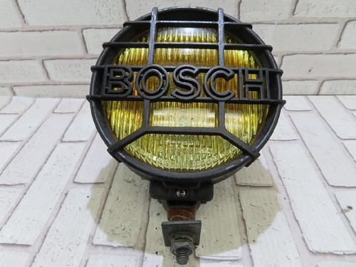 BOSCH Approx. 16cm Yellow Fog Lamp Round Left and Right Set Used - Bild 6 von 9