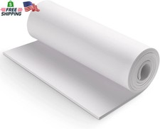 White Eva Foam Cosplay Sheets Roll,Premium Eva Foam 5Mm Thick,59" X 13.9", High