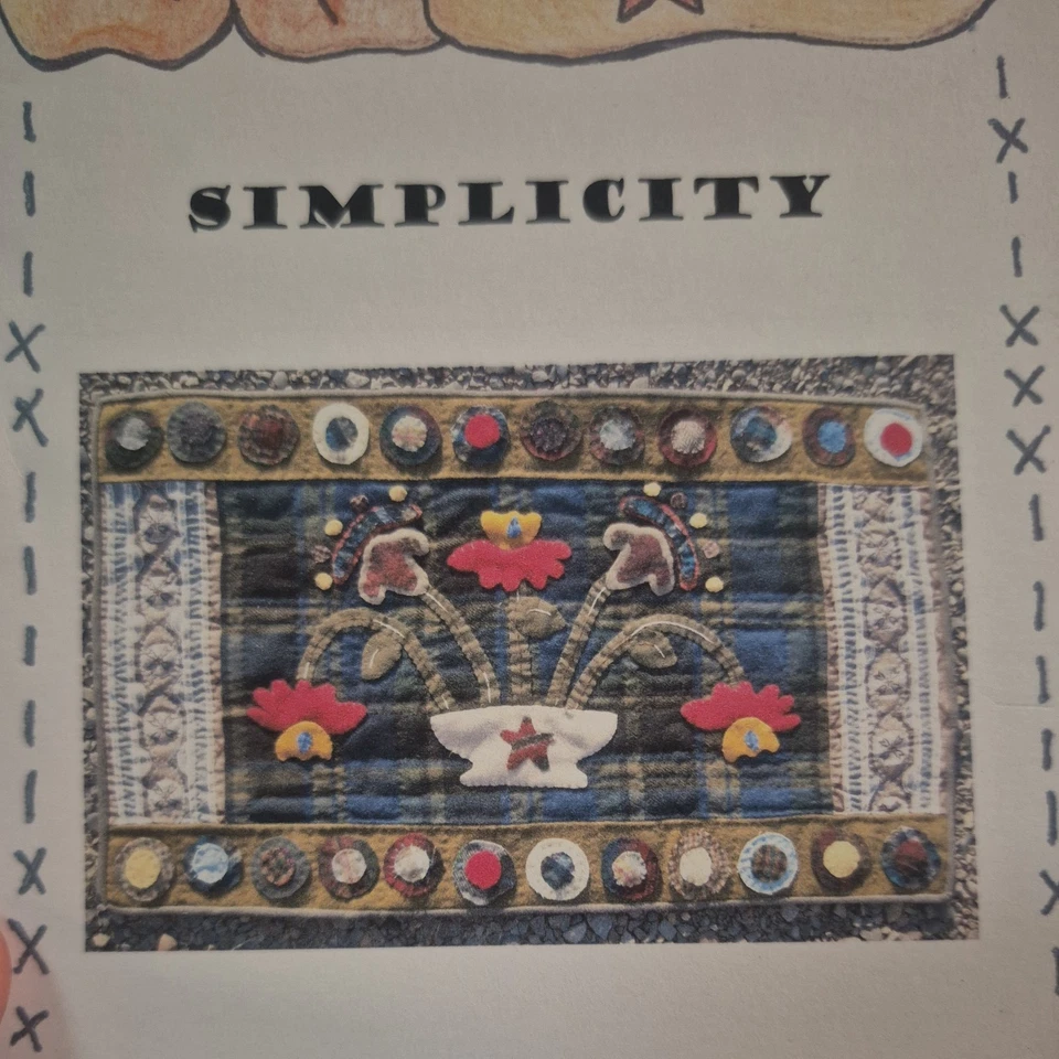 Simplicity Pumpkin Hill 2009 Primitive Quilting Pattern, uncut - Image 2 of 3