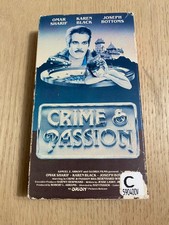 Crime And Passion VHS 1975 Omar Sharif Karen Black Joseph Bottoms Action Murder