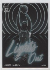 2022-23 Panini Donruss Optic Lights Out Holo Prizm James Harden #9 07mp