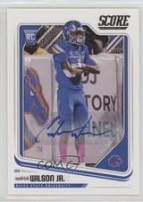 2018 Score Rookies Signatures Cedrick Wilson Jr #418 Auto 4l3