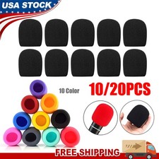 10/20Pcs Thicken Handheld Stage Microphone Windscreen Foam Mic Cover Karaoke DJ