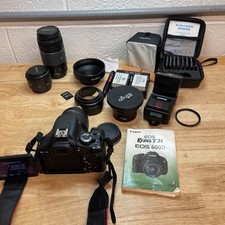 Ultimate Bundle DEAL-Canon Rebel T3i EOS 600D Digital SLR, Lenses  More