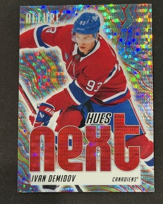 Ivan Demidov 2025-26 Upper Deck Allure /399 Hues Next Canadiens Red Spectrum  