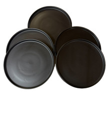 12er Set Speiseteller Pure Living Manhattan m...
