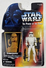 Kenner POTF Star Wars  Stormtrooper Action Figure Red Foil Holo Card