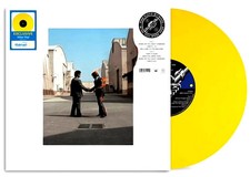 Pink Floyd Wish You Were Here 50th Anniv. YELLOW Vinyl WYWH50 Hype Sticker NEW
