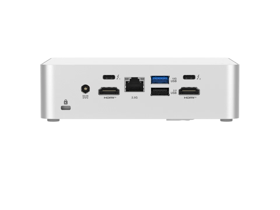 ASUS NUC 15 Pro+ Barebone Mini PC with Intel Core Ultra 7 255H  CPU, 2x DDR5 - Image 3 of 4