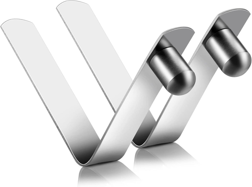 Moxweyeni 8 Stück Druckknopf Federclips Zeltstangenclips Edelstahl Kaya - Bild 9 von 12