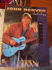 John Denver Anthology Sheet Music Piano Vocal Songbook Paperback