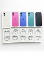 Apple iPhone 16 / Plus Retail Box with Manual and OEM Charging Cable All Colors