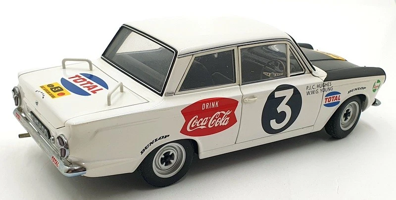 Autoart escala 1/18 fundido 86428 - Ford Cortina MK1 1964 Hughes #3 - Imagem 2 de 4