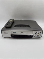 Vintage LG LG-B249M Cinemaster VCR VHS Tape Player Easy View w/ Remote -- TESTED