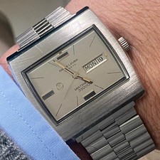 Favre Leuba Geneve Searaider Automatic 36000 Alternations Diver Vintage Watch