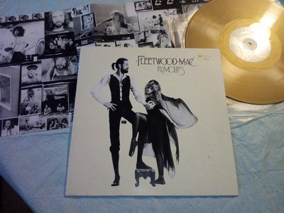 FLEETWOOD MAC RUMOURS LP GERMAN IMPORT GOLD VINYL EX/EX RCD1 517786