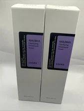 2 Pack of COSRX AHA/BHA Clarifying Treatment Toner 150ml Exp 2027 Free Shipping