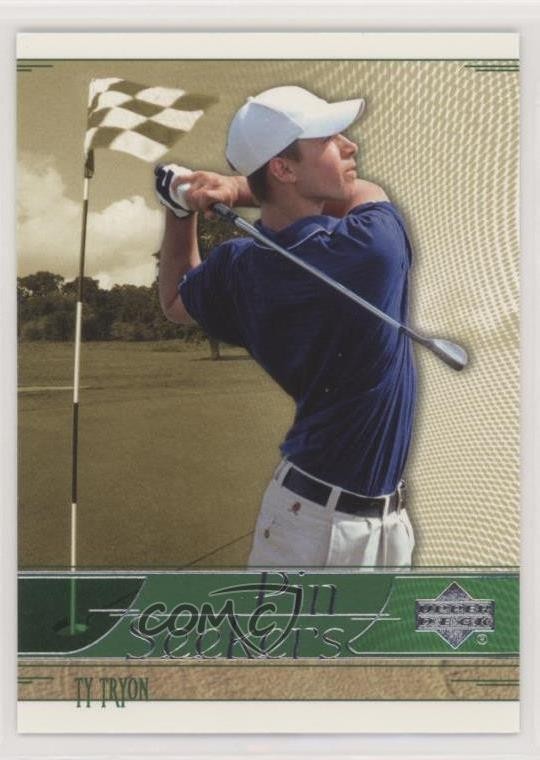 2002 Upper Deck Pin Seekers Ty Tryon #PS4 Rookie RC 0l2