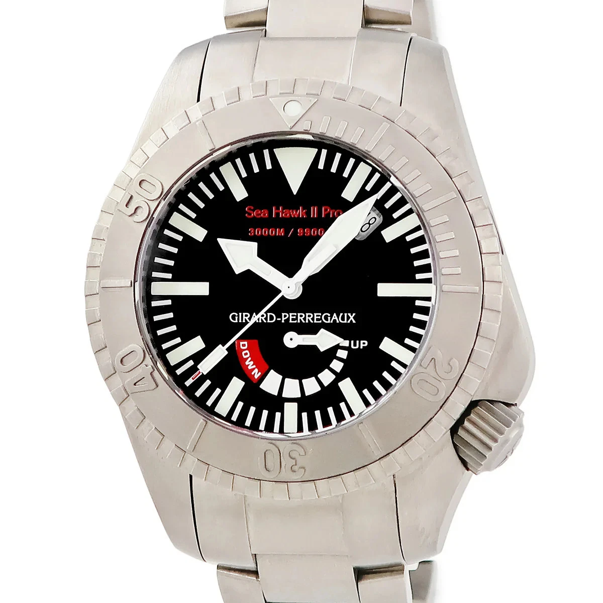 Girard Perregaux — GIRARD PERREGAUX Sea Hawk 2 Pro 3000 49940-21-631-21A Titanium 44mm #HDW367