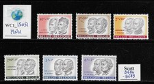 WC1_15051. BELGIUM. 1961 PRO CULTURAL ORGANIZATIONS set. Sc. B684-B689. MNH