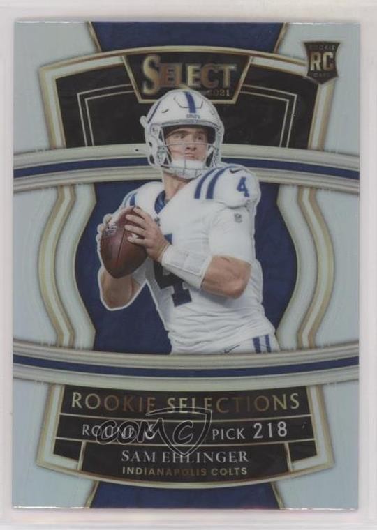 2021 Panini Select Rookie Selections Silver Prizm Sam Ehlinger #RS-24 0x4u
