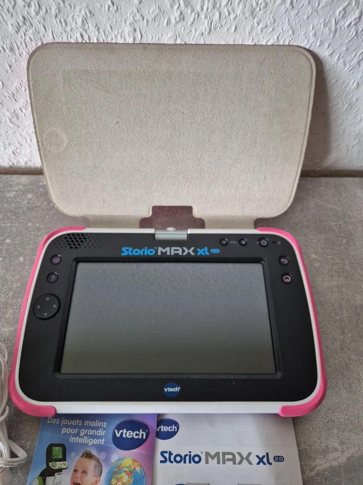 Vtech Storio Max XL Tablet Lerntablet Lerncomputer pink Touch Französisch - Bild 3 von 4
