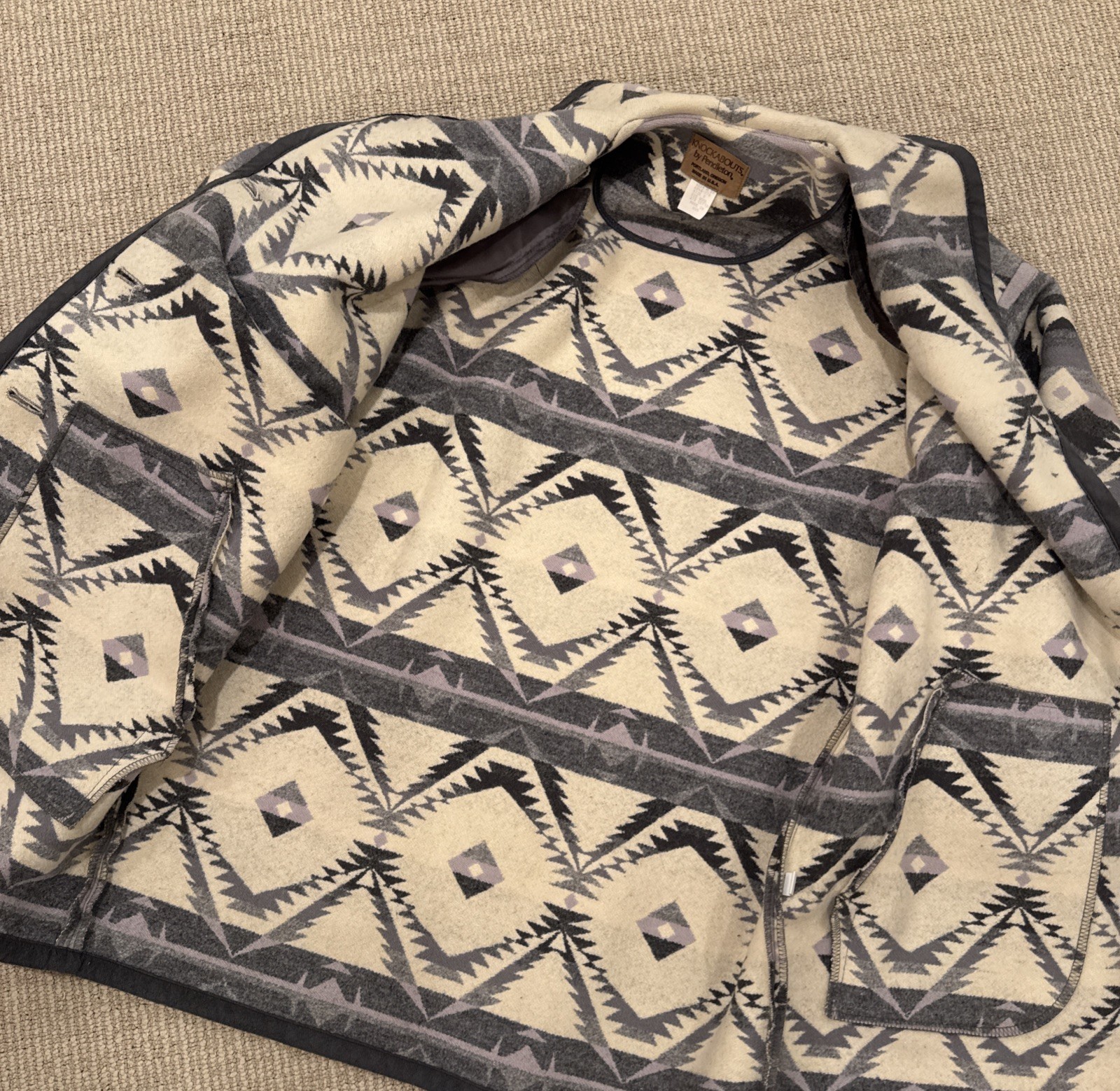 Vtg Pendleton Knockabouts Aztec Southwestern Ranc… - image 6