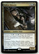 Fallen Shinobi #338 (LP) Streets New Capenna NCC Magic MTG
