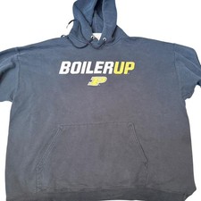 Purdue University Black Hoodie Size L 42-44
