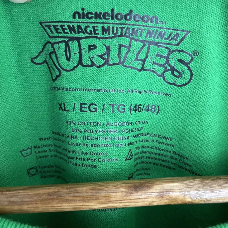Nickelodeon подростков мутант Ninja черепашки графический футболка мужская XL ворота - Изображение 3 из 4