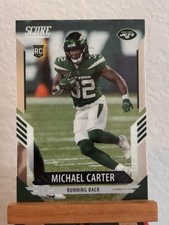 2021 Panini Chronicles Score Update Rookies Silver #407 Michael Carter (RC) Jets