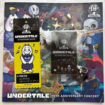 UNDERTALE 10th Anniversary Concert Merchandise Set Metaton Lavamas #18ac97