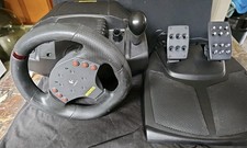 Logitech E-UH9 Momo Racing Force Feedback Wheel & Pedals Tested Works