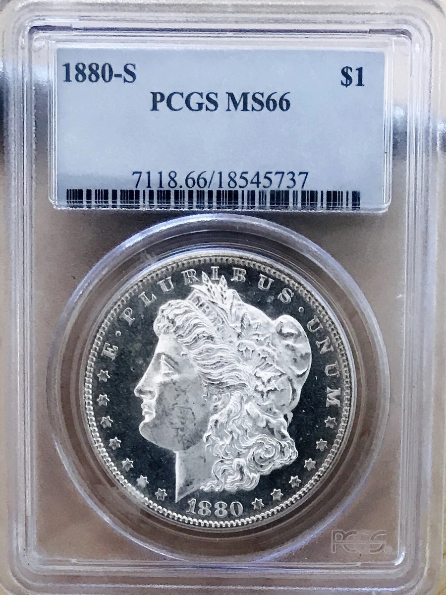 MS 66 Graded 1880 Year Morgan US Dollars (1878-1921) for sale | eBay