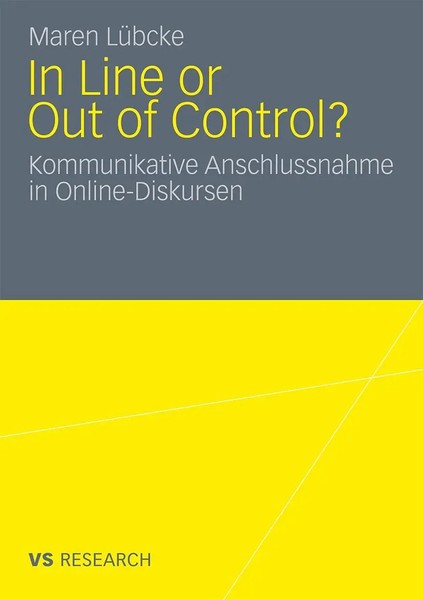 Maren LüBcke | In Line Or Out Of Control? | Taschenbuch | Deutsch (2010)-image
