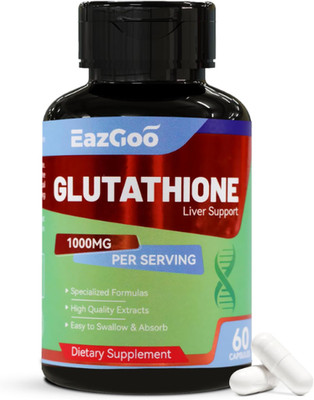 L-Glutathione Capsules Antioxidant Collagen Supplement Skin Health Detox Support